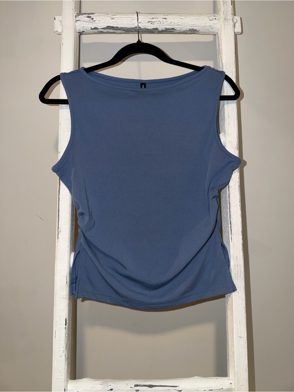 Sleeveless Blue Women's Top